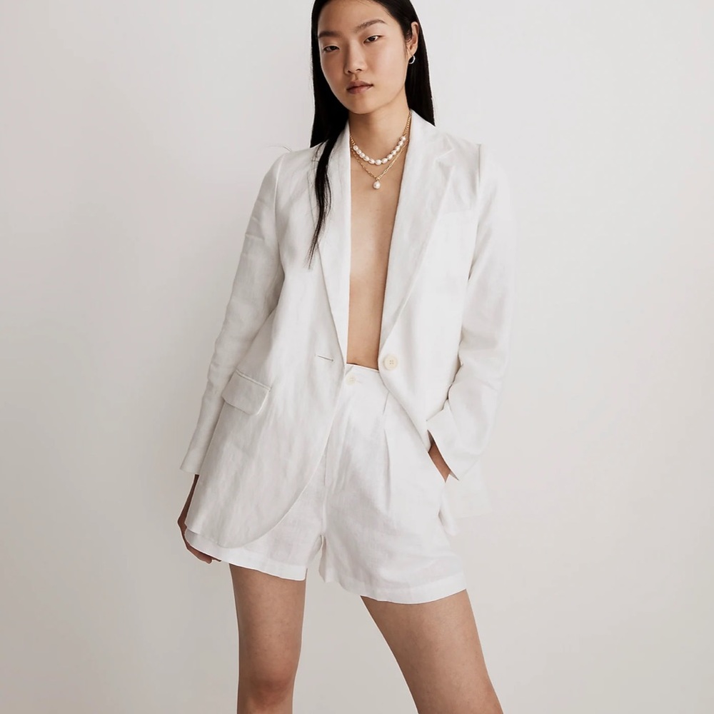 Madewell linen shorts